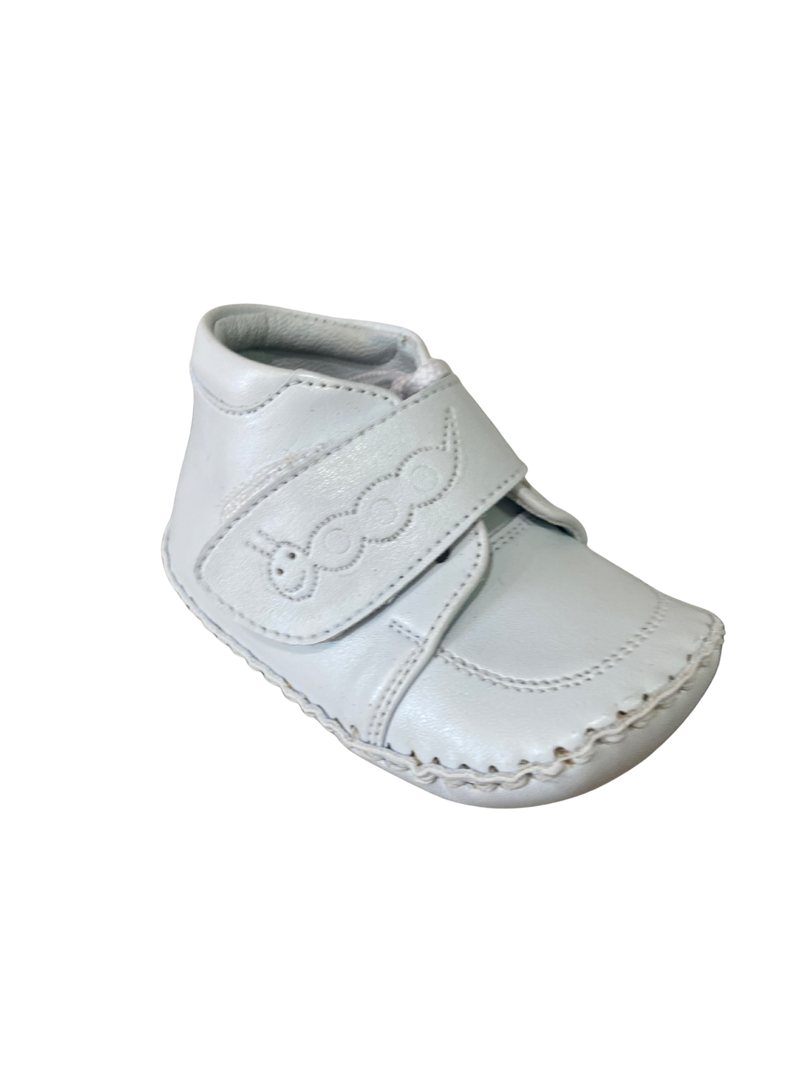 All White Baby Walker Shoe
