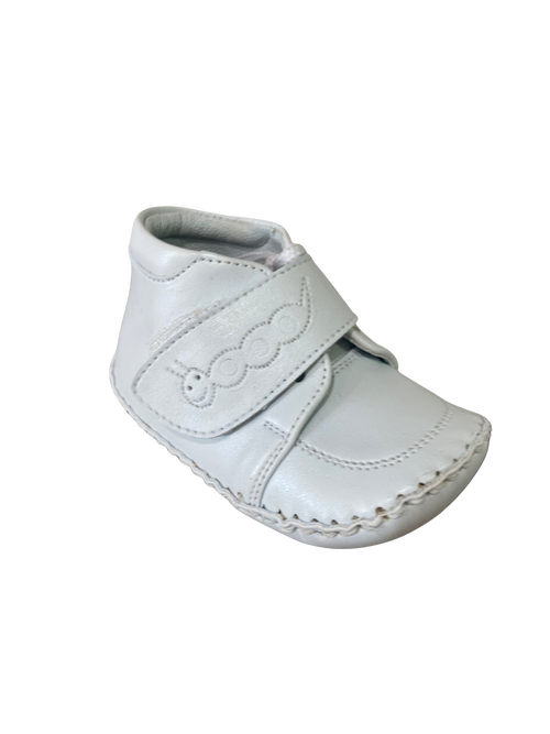 All White Baby Walker Shoe