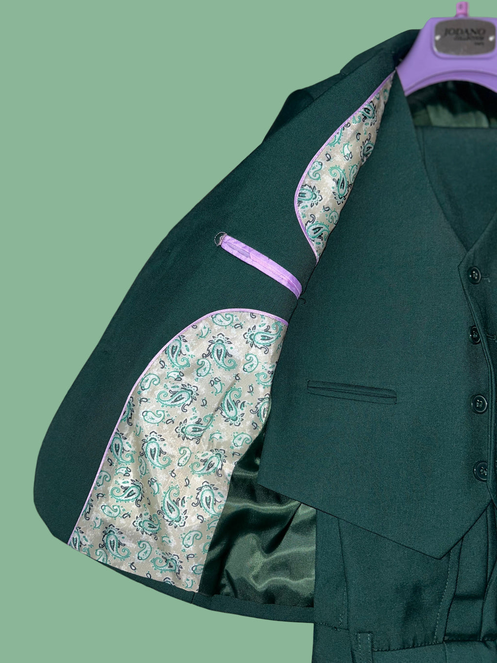 Emerald Green 3 Piece Suit